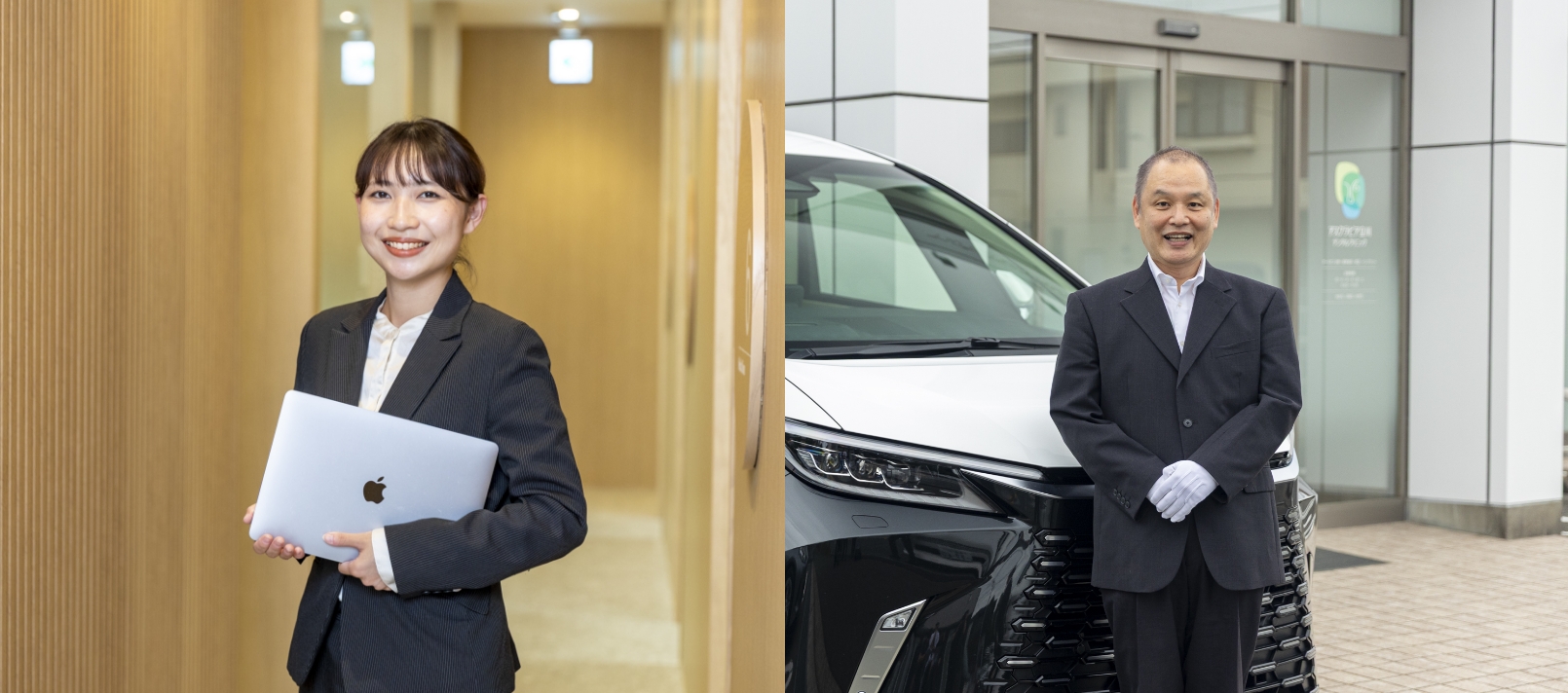 秘書、クリエイター、運転手として歯科医院を支えるスタッフ